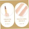 EPIGEIST Telescopic Lip Brush 2pcs Portable Makeup Tool for Lipstick Application with Nylon Fiber and Metal Tube for Travel and On-the-Go Touch-Ups view 4