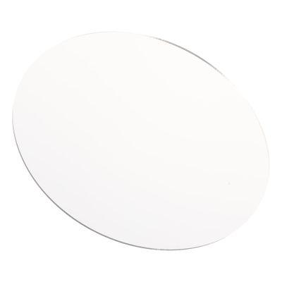 DECOMELODY Round Acrylic Makeup Mirror 10-inch Decorative Mirror for DIY Projects Lightweight and Versatile for Home Living and Bedroom Decor