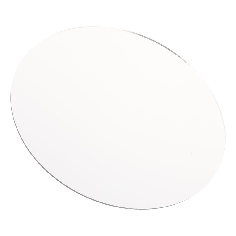 DECOMELODY Round Acrylic Makeup Mirror 10-inch Decorative Mirror for DIY Projects Lightweight and Versatile for Home Living and Bedroom Decor