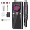 Electric Nail Files, 45000 RPM Professional Nail Drill for Acrylic Nails Gel, Adjustable Speed E File for Nails, Cordless Rechargeable Nail Drill Kit for Manicure Salon Home view 1