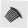 BATHVEVE 3pcs Fashionable Pearl Hairpin Rhinestone Hair Accessories for Women Girls Wedding Party view 4