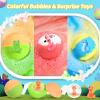 30 Bath Bombs for Kids with Toys Inside, Kids Bath Bombs Gift Set with 30 Sea & Land & Sky Animal Surprise Toy, Bubble Bath Toys, Valentine Gifts for Girls Boys, Birthday Gifts view 4