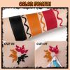 Black Red Orange Face Body Paint with Applicator, Face Painting Kit for Halloween Makeup, Pumpkin, Tiger Costume, Cosplay,Theme Parties, Dress Up - Compact & Portable view 4