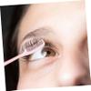 ELAYARD 100pcs Mini Eyelash and Eyebrow Comb Set Single-Sided Eyelash Brushes for Makeup Application for Personal Use Random Color view 4