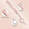 FEISIER Hair Razors for Cutting Hair, Professional Styling Texturizing Razor, Stainless Steel Thinning Razor Kit with 10 Replacement Blades, Premium Texture Cutting Razor for Salon and Home view 2