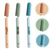 ELAYARD 3pcs Safe Eyebrow Trimming Tool Set Lightweight Facial Razors with Non-Skid Grip for Easy Control and Travel Compact Design for Quick Grooming view 3