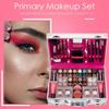 Aoaoy Makeup Sets for women,Kit de Maquillaje para Mujer,Make Up Kit for Women Full Kit,Starter Make Up kits for Girls,Eyeshadow,Lipstick Lip,Gloss,Eyeshadow,Glitter Blusher,Mirror view 2