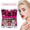Aoaoy Makeup Sets for women,Kit de Maquillaje para Mujer,Make Up Kit for Women Full Kit,Starter Make Up kits for Girls,Eyeshadow,Lipstick Lip,Gloss,Eyeshadow,Glitter Blusher,Mirror view 3