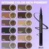 LAVONE Eyeliner Set - Waterproof Makeup Kit with Liquid Eye Liner Pencil, Gel Eyeliner and Angled Eye Liner Brush, Waterproof, Smudge Resistant, Long Lasting Formula - Black view 2