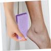 BATHVEVE 2pcs Foot Pumice Stone Massage Scrubber Manicure Tools Pedicure Callus Remover Random Color view 3