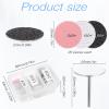 60 Pcs Pedicure Drill Bits, Sanding Paper Discs Foot File Replacement Pads 25mm Sandpaper Nail Pedicure Set for Nails Drill Files, Callus Remover(#80#150#240 Grit) view 4