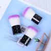 BATHVEVE 3pcs Portable Nail Art Cleaning Brush Soft Bristles Lovely Mushroom Design for Salon and Home Use for and Manicure Color view 4