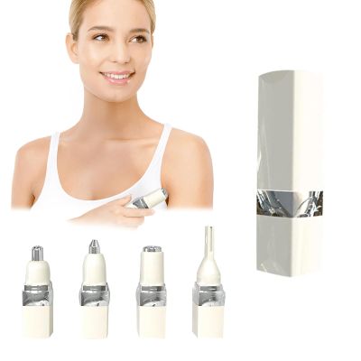 WIYSPXE Electric Razor for Women 4 in 1 Rechargeable Painless Body Razors and Facial Hair Remover for Bikini Leg Body Face Underarm rasuradoras para Mujeres Bikini Trimmer for Women