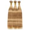 ZCMYVINND Color 27 Blonde Bundles Human Hair Honey Blonde Straight Bundles Unprocessed Brazilian Virgin Remy Hair Weave 14 16 18 Inch Double Weft Weave view 3