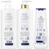 Dove Daily Moisture Shampoo & Conditioner Set with Deep Moisture Body Wash  Deep Hydration for Revitalizing Dry Hair and Skin (3-Piece Set) view 2