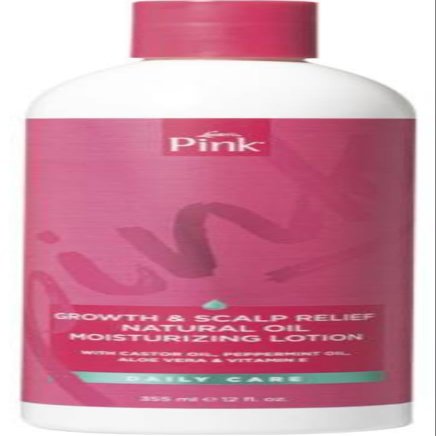 Pi-nk Gr-owt.h & Scalp Relief Moist Lotion - 12 oz