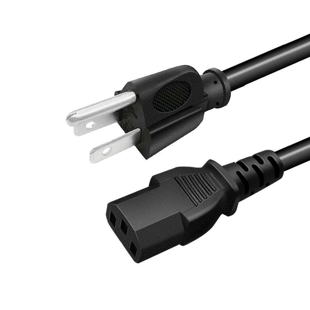 3 Prong Power Cable Replacement for Precor EFX 5.33 EFX 5.23 EFX 5.17 EFX 5.33-ST EFX 5.23-SK EFX 5.23-AEXJ EFX5.33-ADFJ Fitness Elliptical AC 8.2ft IEC C13 Cord