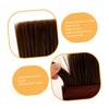 ARTSEWPLY Scalp Massage Brush Bristle Brush for Hair Cutting Wooden Handle Neck Duster Hairdressing Barber Supplies view 4
