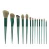 13pcs Four Seasons Makeup Brush Set Wooden Handle Long Soft Beauty Tools Fiber Bristles view 1