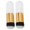 ARTSEWPLY 2pcs Fluffy Makeup Brush for Women Blending Powder and Foundation Brush Versatile Blush and Concealer Tool Chic Design for All Cosmetic Applications view 1