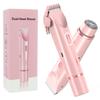 Joigivit 2 in 1 Bikini Trimmer for Women Dual Head Shaver Electric Razors Lady Pubic Hair, Ipx7 Waterproof Bikini Underarm Arm Leg Face Body Pink view 1