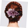 ARTSEWPLY French Barrette Hair Clip for Women Styling Sectioning Hair Accessory Decorative Hairpin for Braids view 4