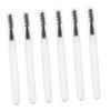 DECOMELODY 6pcs Eyelash and Eyebrow Brush Set with Spiral Design Eyelash Applicator Makeup Tool for Women for Mascara and Brow Styling view 1