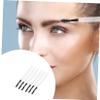 DECOMELODY 6pcs Eyelash and Eyebrow Brush Set with Spiral Design Eyelash Applicator Makeup Tool for Women for Mascara and Brow Styling view 3