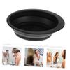 BATHVEVE Professional Silicone Makeup Brush Cleaning Pad Makeup Brush Washer Bowl with Convex Textures for Efficient Cleaning for All Makeup Types Her view 3