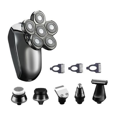 DEARMAMY Electric Razor for Men Rechargeable Wet Shaver Multi-Blade Portable Travel Shaver for Body and Head Hair Removal