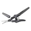 BATHVEVE Stainless Steel Eyebrow Scissors Small Facial Hair Trimming Scissors Rounded Tips for Men and Women Precision Grooming Tool for Eyebrows Nose Hair and Beard Care view 1
