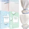 MicrodermaMitt Deep Exfoliating Mitt - Premium Dead Skin Remover & Exfoliator for Face and Body Bundle view 1
