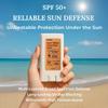Beef Tallow Sunscreen Organic Stick SPF 50  Tallow-Based Mineral Sunscreen with Honey & Beeswax for Face & Body, Water-Resistant Natural Sunblock, 0.53 oz view 3