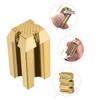 Healvian Brow Pencil Sharpener Dual-Sided Eyebrow and Eyeliner Sharpener Compact Beauty Tool for Travel and Easy Use view 3