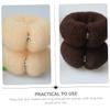 BATHVEVE 6Pcs Hair Bun Maker Kit Long Nylon Donut Hair Styling Tool with Buckle for Women Durable Washable Easy to Use Creates Hairstyles Includes Each view 3