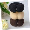 BATHVEVE 6Pcs Hair Bun Maker Kit Long Nylon Donut Hair Styling Tool with Buckle for Women Durable Washable Easy to Use Creates Hairstyles Includes Each view 4