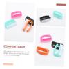 GALPADA 4pcs Nail Care Manicure Nail Brush for Home Use Cleaning Tool Random Color view 4