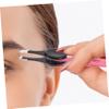 Ipetboom 5pcs Durable Eyebrow Hair Scissors and Precision Tweezers Eyebrow Grooming Kit for Men and Women for Trimming and Styling Facial Hair view 3