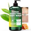 Antibacterial Body Wash | Antifungal Soap for Men & Women | Kills 99.9% of Germs & Bacteria | Helps with Back Acne, Body Odor, Jock Itch & Skin Irritation | Manuka Honey & Charcoal, 16 fl oz view 1