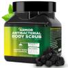 Antibacterial Body Scrub | Manuka Honey & Charcoal | Kills 99.9% of Germs & Bacteria | Body Scrub Exfoliator Deep Cleansing & Purifying for Smooth, Fresh & Soft Skin | 16 fl oz view 1