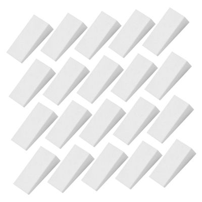 BATHVEVE 50Pcs Wedge Shape Cosmetic Sponges Versatile Makeup Applicators for Liquid and Powder Skin Friendly Beauty Tools for Foundation and Blush for Dry and Wet Use