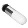 2pcs Portable Chubby Makeup Brush Set for Women - Soft Foundation Brush with White Silver Design view 2