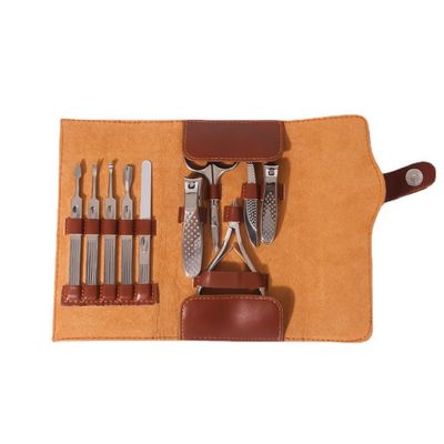BNJWJZS Brown Vintage Manicure Set Nail Tools Home Decoration Nail Tools Set Nail Pliers