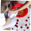 BATHVEVE Natural Volcanic Stone Foot Pumice Stone 2pcs Exfoliating Foot Care Tool for Callus Removal for Cracked Heels and Pedicure view 2