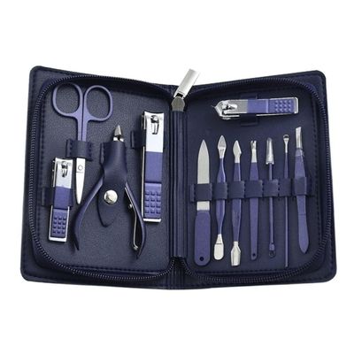 4/7/10/12/15/18pcs Manicure Set Nail Clippers Travel Grooming Kits with Package,7piece Sets (12piece Sets)