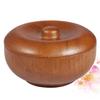 EPIGEIST 1pc Wooden Shaving Bowl with Lid for Men Shaving Soap and Cream Container Compact Design for Home Barber Shop and Salon Use Male Friends view 2