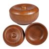 EPIGEIST 1pc Wooden Shaving Bowl with Lid for Men Shaving Soap and Cream Container Compact Design for Home Barber Shop and Salon Use Male Friends view 3