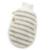 BATHVEVE Exfoliating Bath Glove 2-Sided Body Scrubbing Mitt 1-Pack Soft and Sturdy for Shower and Bath for Skin Types view 1