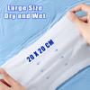 100 Count Disposable face towel, Ultra Thick face towels, Face towels disposable, Lint- free Facial Tissue, Skincare and Makeup Remover view 4