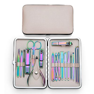 BNJWJZS Nail Clipper Set, Color Changing Nail Clippers, Manicure Set, Nail Art Tools